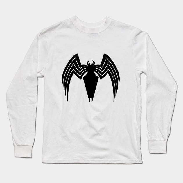 Venom Symbiote Long Sleeve T-Shirt by Terryjaselle